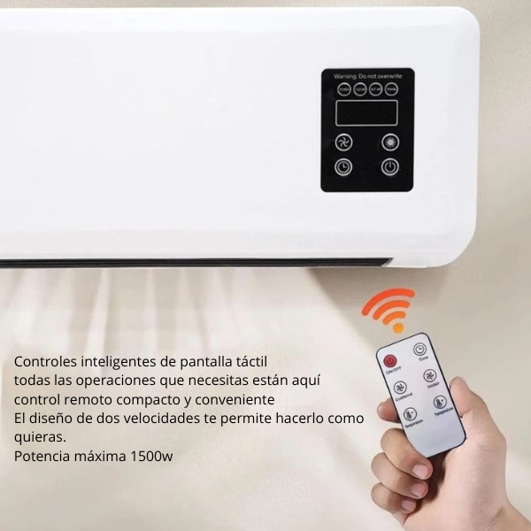 AIRE PORTÁTIL INTELIGENTE 2 EN 1 – FRÍO Y CALIENTE TIPO SPLIT™