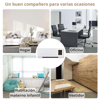 AIRE PORTÁTIL INTELIGENTE 2 EN 1 – FRÍO Y CALIENTE TIPO SPLIT™