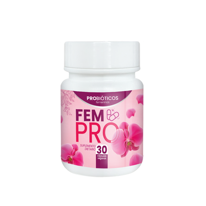 FEM PRO – Probióticos y Prebióticos Femeninos | 30 Cápsulas